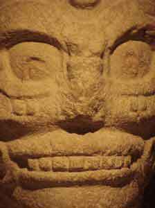 An Aztec Totem Statue